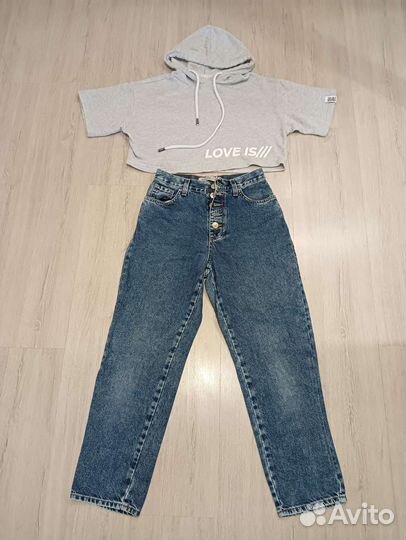 Вещи пакетом на девочку 140-146-152