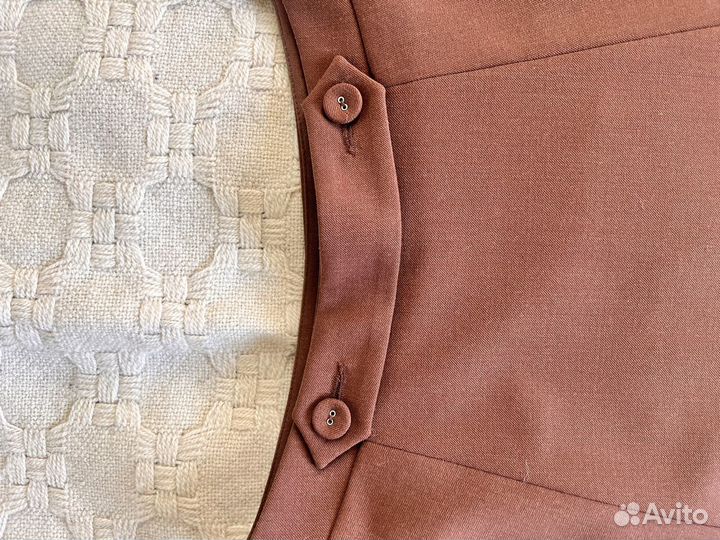 Юбка шерстяная миди