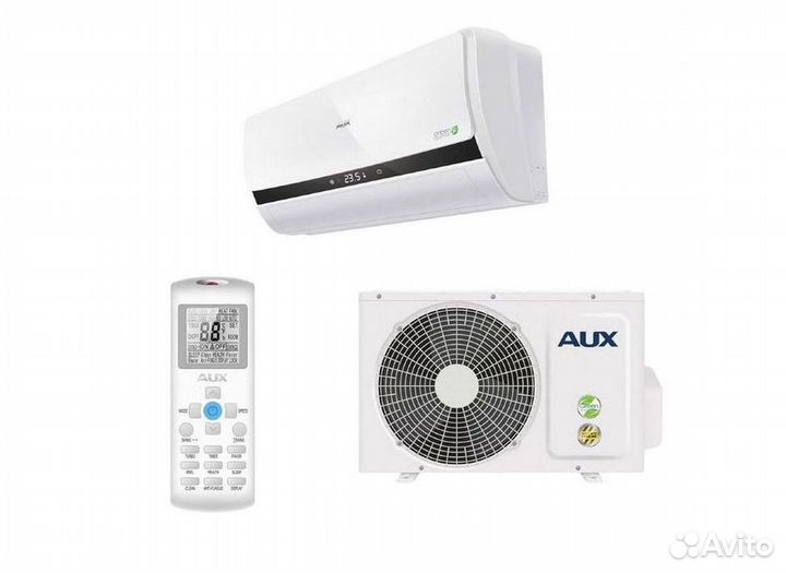 Сплит система с установкой