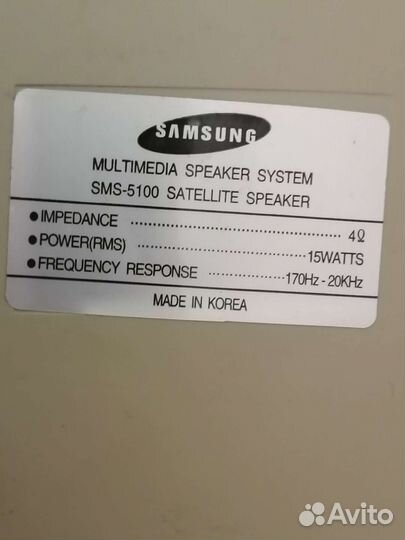 Акустические колонки бу Samsung