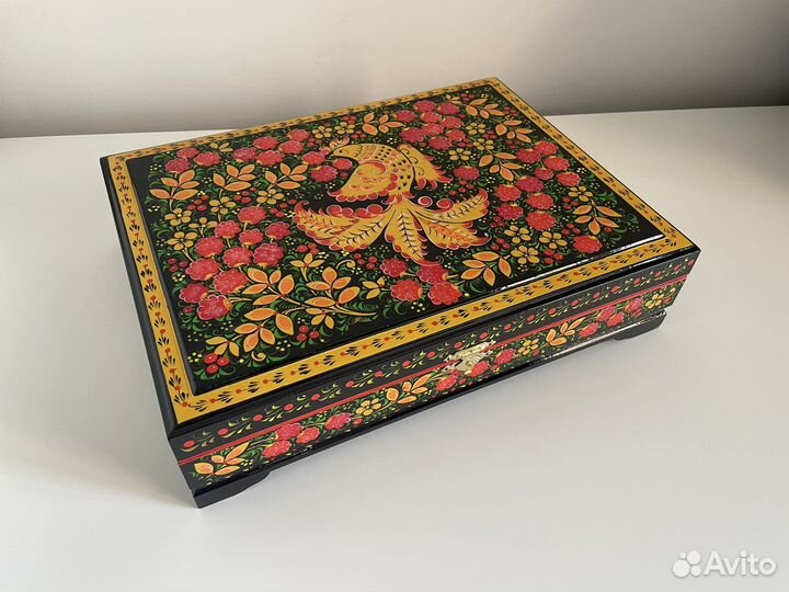 Шкатулка Хохломская роспись