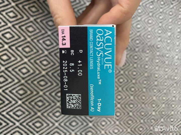 Контактные линзы acuvue oasys