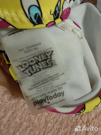 Купальник для малышки девочки 80