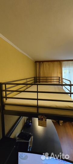 Кровать чердак IKEA свэрта со столом