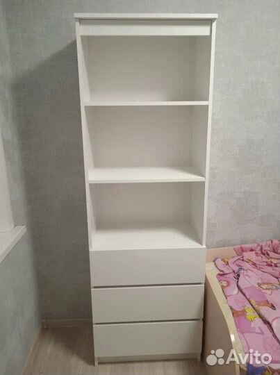 Шкаф пенал с дверкой в стиле IKEA новый