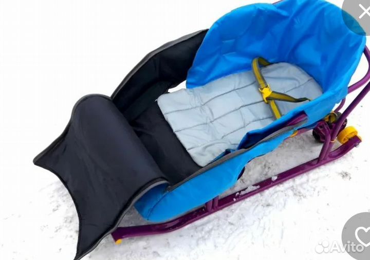 Санки с чехлом