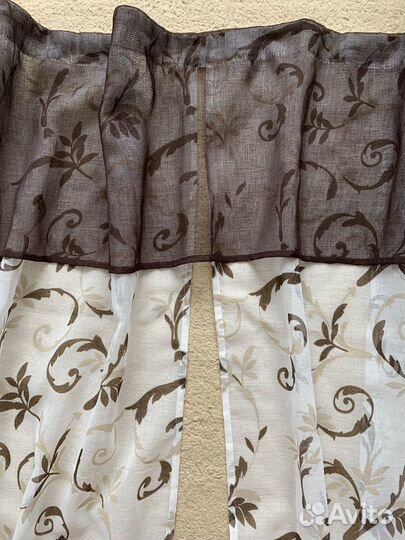 Тюль на кухню ш.270, д.180