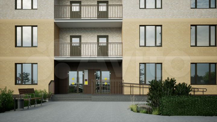 1-к. квартира, 44 м², 14/16 эт.