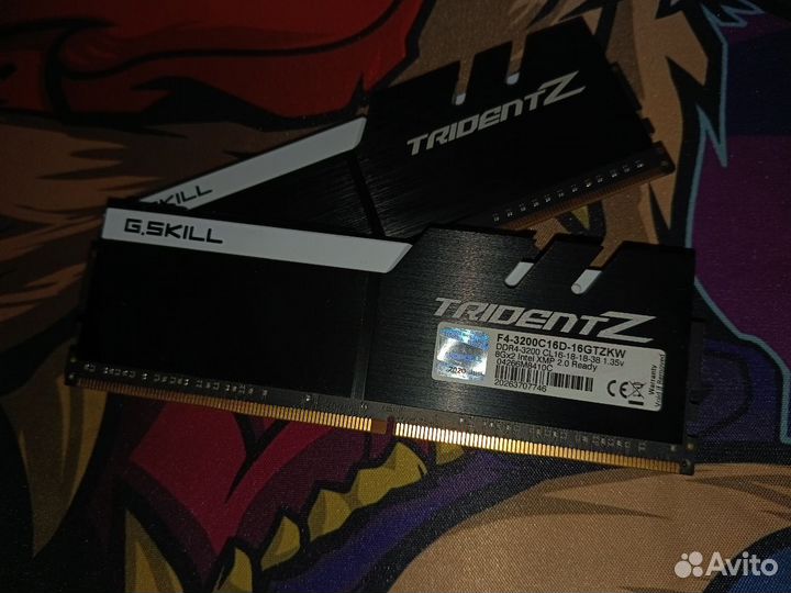 Оперативная память ddr4 G.Skill trident Z F4-320