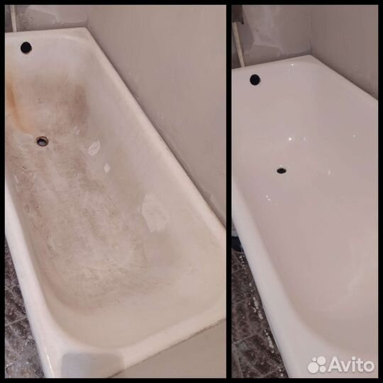Реставрация ванн жидким акрилом