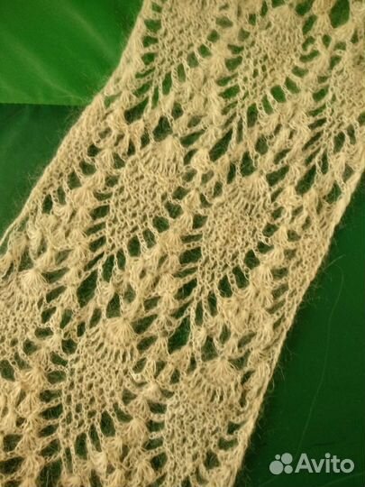 Шапка+шарф набор из мохера