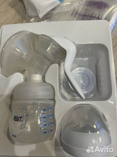 Молокоотсос ручной philips avent