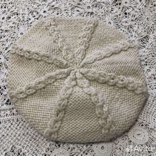 Берет. Шерсть. Винтаж. Юрмала