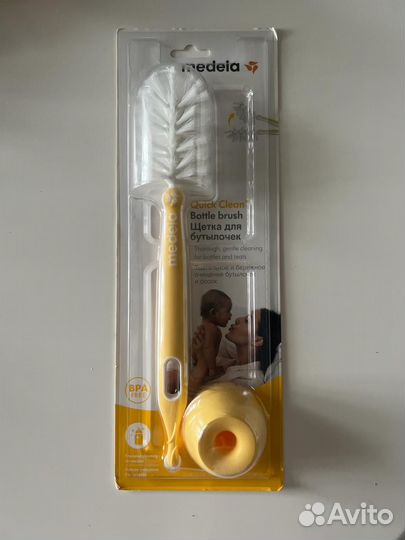 Medela соска, щетка