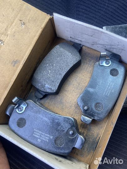 Задние тормозные колодки opel astra h
