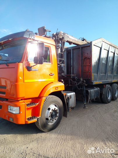 КАМАЗ 65115 с КМУ, 2021