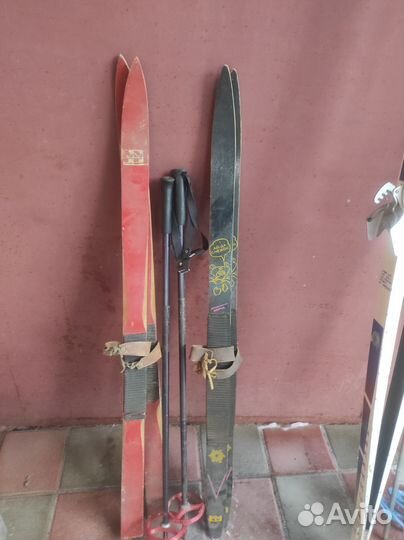 Лыжи классические бу