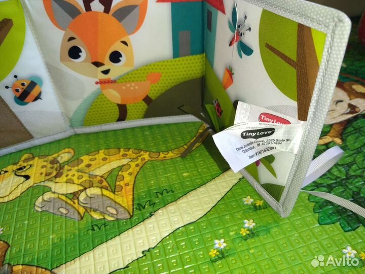 Книжка раскладная tiny love сказочный лес