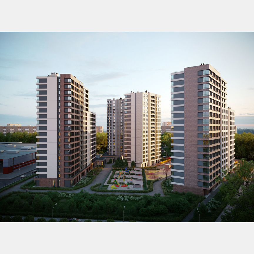 1-к. квартира, 29 м², 8/18 эт.