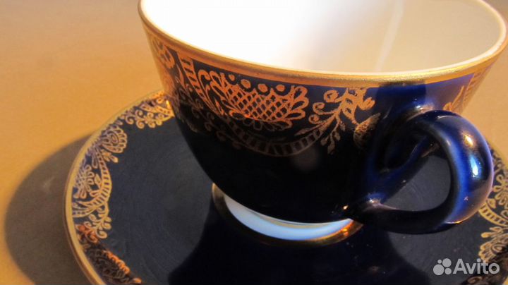 Чайная пара Кобальт лфз