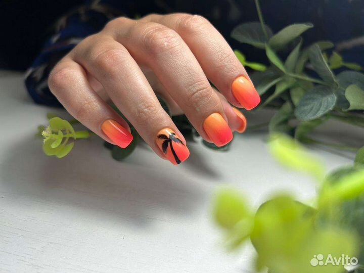 Маникюр,шеллак,наращивание гель