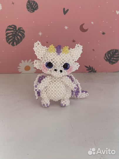 Милые фигурки из бисера на заказ