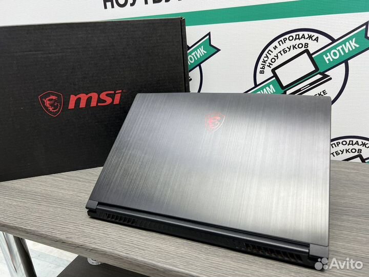 Новый MSI i5-10200H 8Gb RTX 3060 144Hz SSD 512Gb