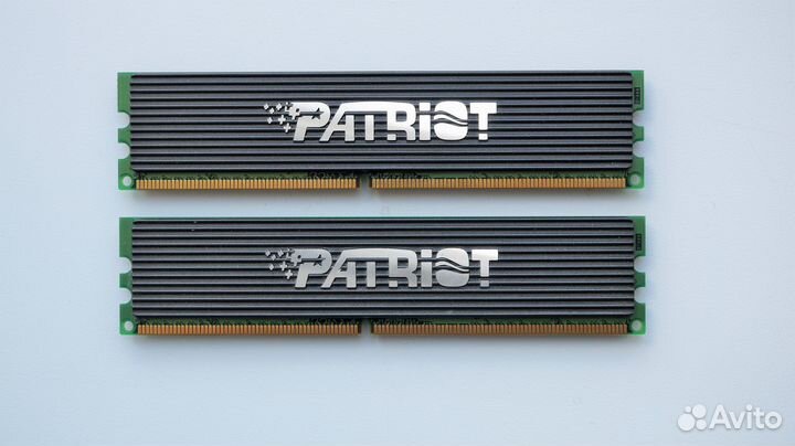 Память 2x512Mb DDR2