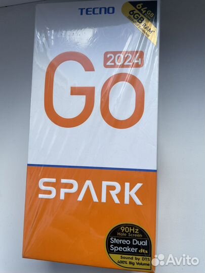 TECNO Spark Go 2024, 4/64 ГБ