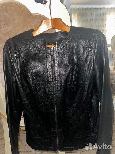 Куртка кожаная женская