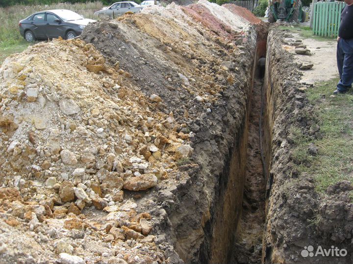 Услуги экскаватора