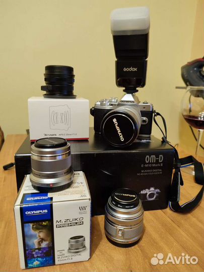 Фотоаппарат olympus om-d e-m10 mark iii