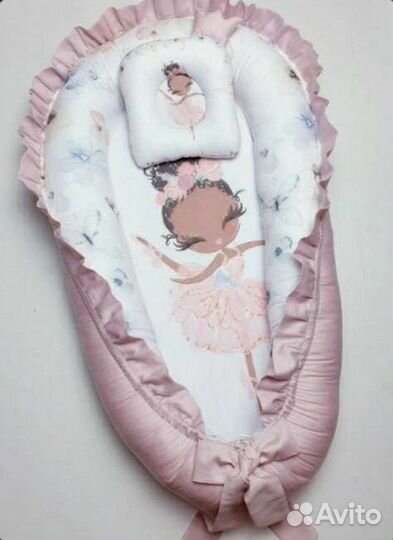 Кокон для новорожденных red castle новый