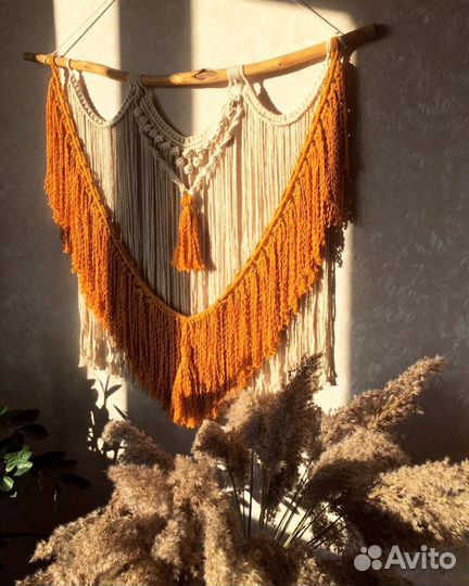 Макраме панно