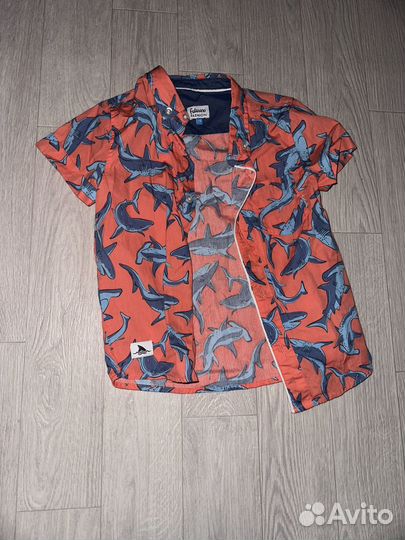 Рубашка на мальчика 98 104