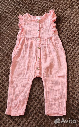 Летняя одежда для девочки 92 платья и комбинезон