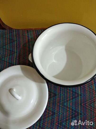 Горшок детский эмалированный