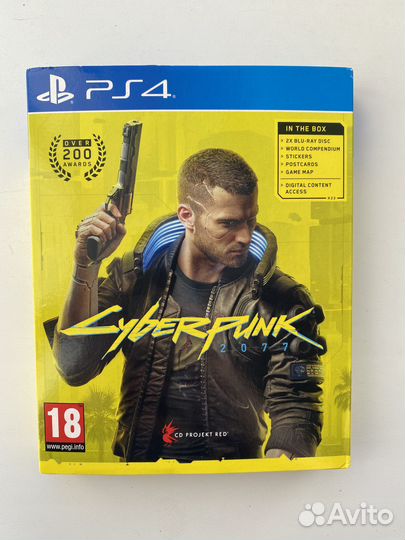 Cyberpunk 2077 ps4 диск расширенное издание