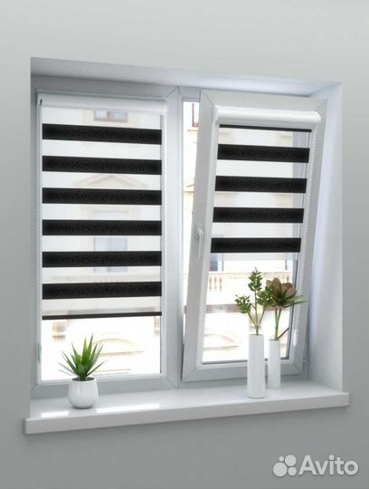 Жалюзи день-ночь на окна для дома и дачи