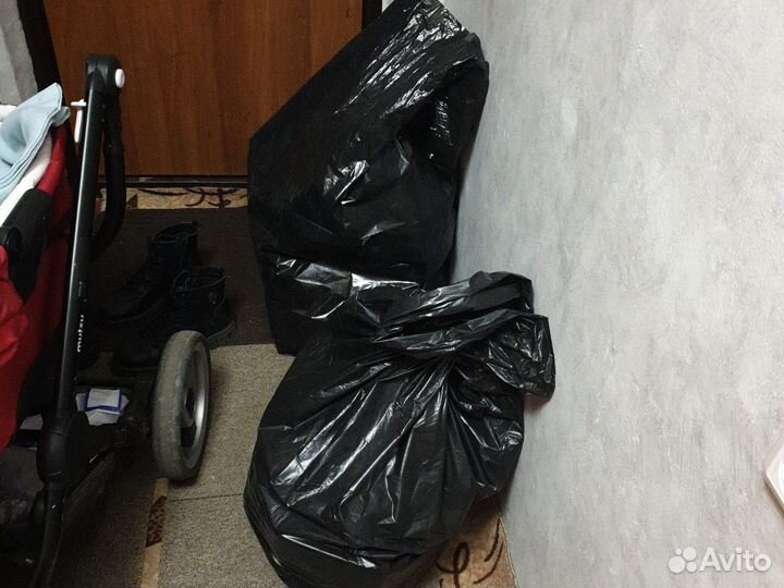 Пакеты с тканью