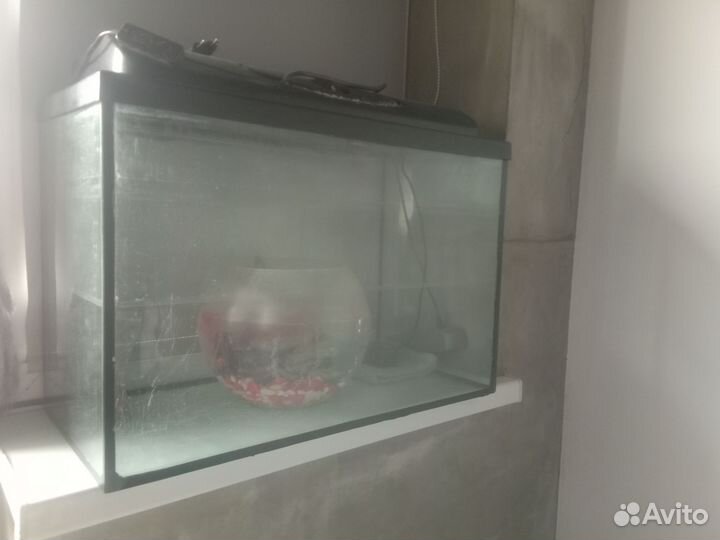 Аквариум с тумбой бу