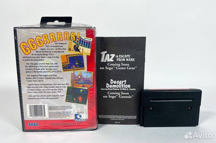 Taz in Escape from Mars (sega genesis)