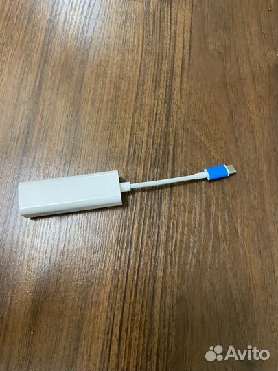 Переходник Magsafe 1/2 - USB Type-C - белый