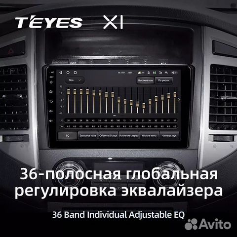 Teyes X1 Mitsubishi Pajero 4 гу