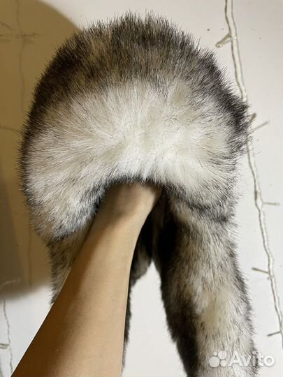 Шапка зимняя меховая женская
