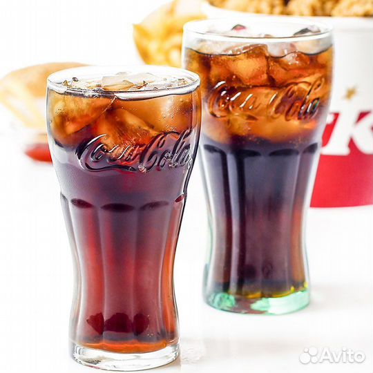 Стаканы Coca-Cola Retro 237 ml и 350 ml новые