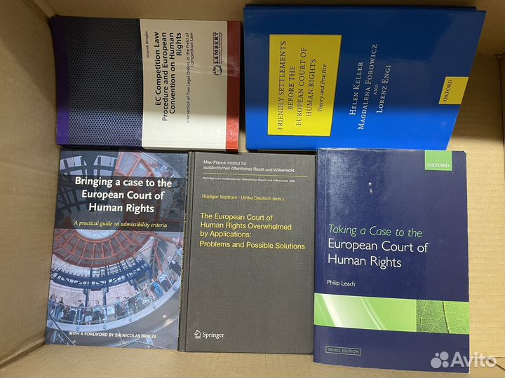 Книги по юриспруденции на английском