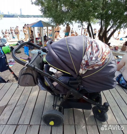 Прогулочная коляска tutis zippy+ автокресло