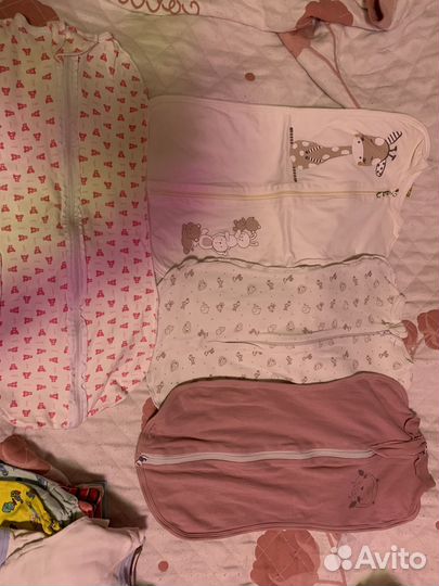 Вещи пакетом на новорожденного