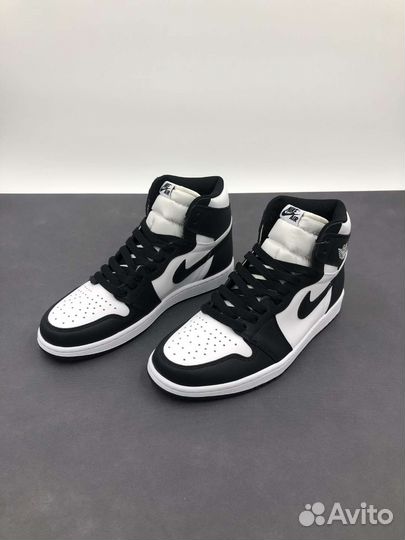 Nike Jordan I Retro Black White (2014) - 010